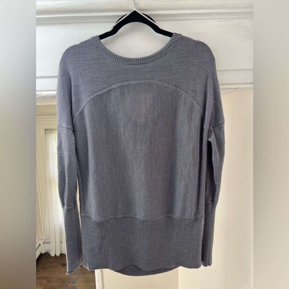 Lulu grey slate color sweater
